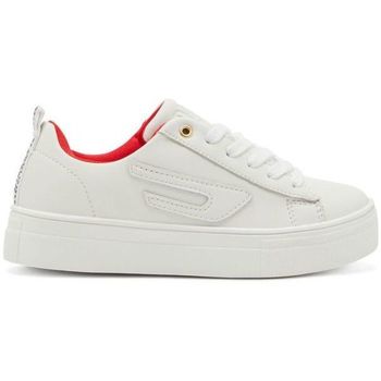 Scarpe Unisex bambino Sneakers Diesel BC0524 P4657 VANEELA-S-T1003 WHITE Bianco