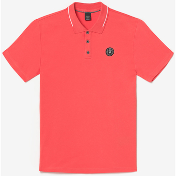 Abbigliamento Uomo T-shirt & Polo Le Temps des Cerises Polo ARON Rosso