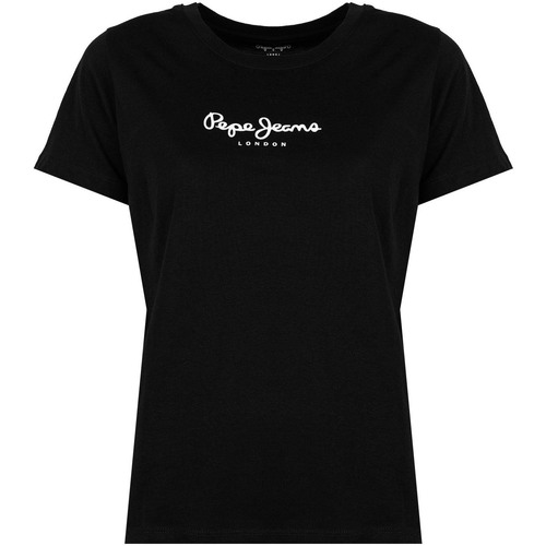 Abbigliamento Donna T-shirt maniche corte Pepe jeans PL505292 | Camila Nero