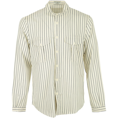 Abbigliamento Uomo Camicie maniche lunghe Éditions M.r Mao Collar Safari Beige