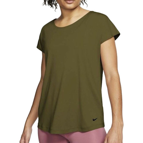 Abbigliamento Donna T-shirt & Polo Nike CJ4082-368 Verde