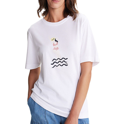 Abbigliamento Donna T-shirt & Polo TBS EMELYTEE Bianco
