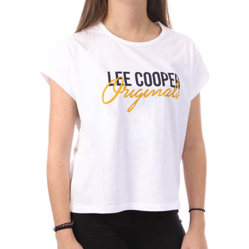 Abbigliamento Donna T-shirt maniche corte Lee Cooper LEE-010696 Bianco