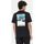 Abbigliamento Uomo T-shirt & Polo Dickies Baker City T-Shirt Uomo Maniche Corte Nera Nero