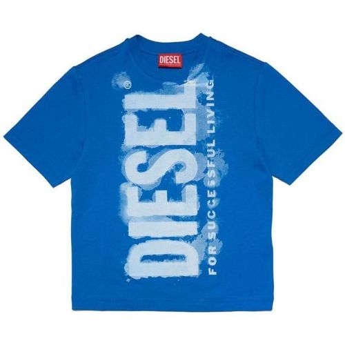 Abbigliamento Unisex bambino T-shirt & Polo Diesel J01131 KYAR1 TJUSTE16 OVER-K80H Blu