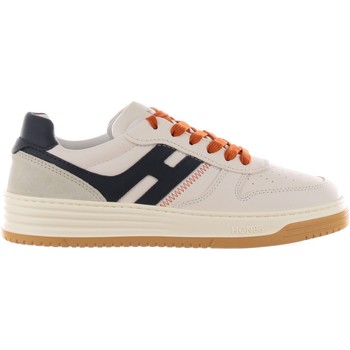 Scarpe Uomo Sneakers Hogan 129859 Bianco - Arancio