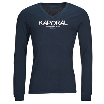 Abbigliamento Uomo T-shirts a maniche lunghe Kaporal TARK Marine