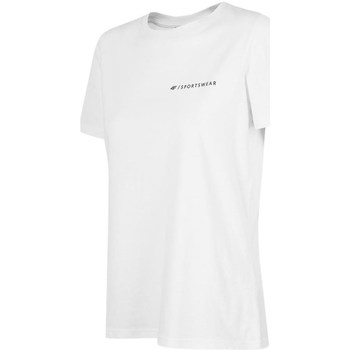 Abbigliamento Donna T-shirt maniche corte 4F TSD025 Bianco
