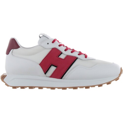 Scarpe Uomo Sneakers Hogan 129875 Bianco - Rosso