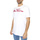Abbigliamento Uomo T-shirt & Polo Ben Sherman ignature Flock Tee White Bianco