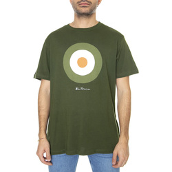 Abbigliamento Uomo T-shirt & Polo Ben Sherman Signature Target Tee Camouflage Verde
