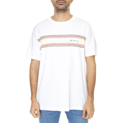 Abbigliamento Uomo T-shirt & Polo Ben Sherman Chest tripe Logo Tee White Bianco