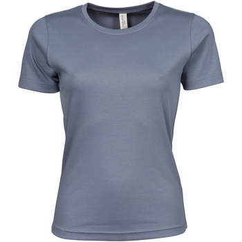 Abbigliamento Donna T-shirt maniche corte Tee Jays Interlock Blu