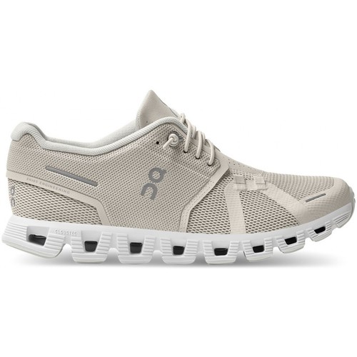 Scarpe Donna Sneakers On Cloud 5 Pearl White Bianco