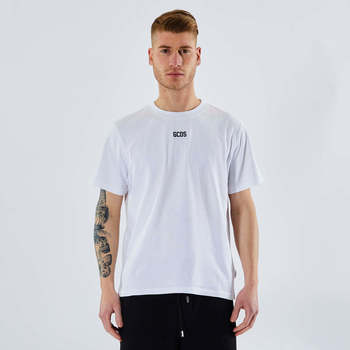Abbigliamento Uomo T-shirt maniche corte Gcds t-shirt logo bianca BIANCO