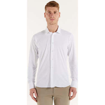 Abbigliamento Uomo Camicie maniche lunghe Rrd - Roberto Ricci Designs camicia elegante tessuto tecnico bianco BIANCO