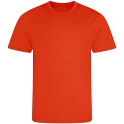 Abbigliamento Uomo T-shirts a maniche lunghe Awdis Cool JC001 Arancio