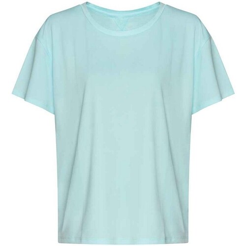 Abbigliamento Donna T-shirts a maniche lunghe Awdis Cool PC5212 Blu