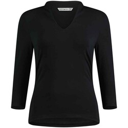 Abbigliamento Donna T-shirts a maniche lunghe Kustom Kit K785 Nero