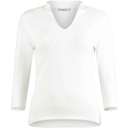 Abbigliamento Donna T-shirts a maniche lunghe Kustom Kit K785 Bianco