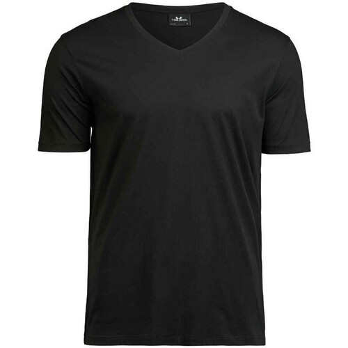 Abbigliamento Uomo T-shirts a maniche lunghe Tee Jays Luxury Nero