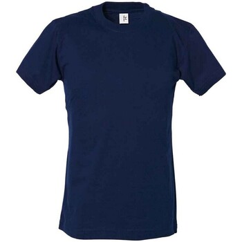 Abbigliamento Unisex bambino T-shirts a maniche lunghe Tee Jays  Blu