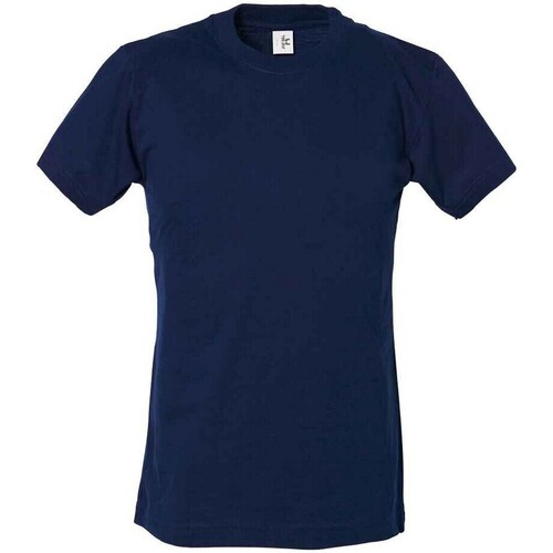 Abbigliamento Unisex bambino T-shirts a maniche lunghe Tee Jays PC5225 Blu
