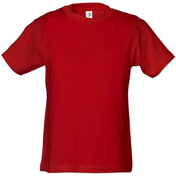 Abbigliamento Unisex bambino T-shirts a maniche lunghe Tee Jays  Rosso