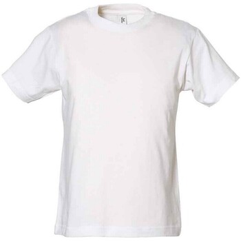 Abbigliamento Unisex bambino T-shirts a maniche lunghe Tee Jays  Bianco