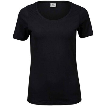 Abbigliamento Donna T-shirts a maniche lunghe Tee Jays  Nero