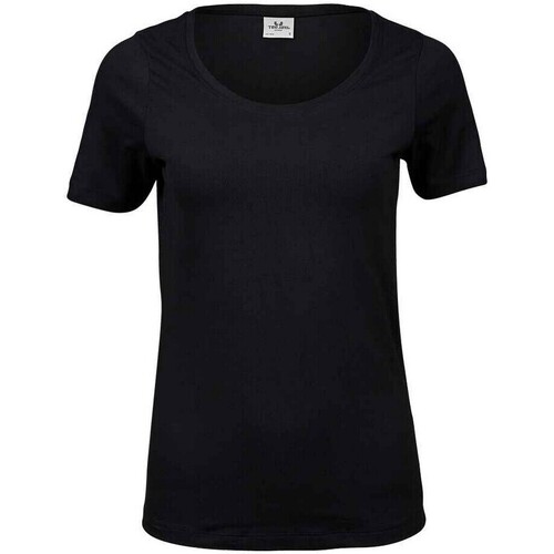Abbigliamento Donna T-shirts a maniche lunghe Tee Jays PC5226 Nero