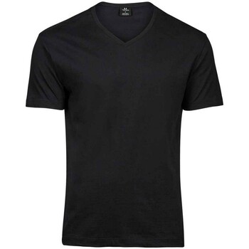 Abbigliamento Uomo T-shirts a maniche lunghe Tee Jays  Nero