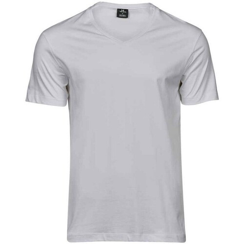 Abbigliamento Uomo T-shirts a maniche lunghe Tee Jays Sof Bianco