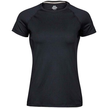 Abbigliamento Donna T-shirts a maniche lunghe Tee Jays  Nero