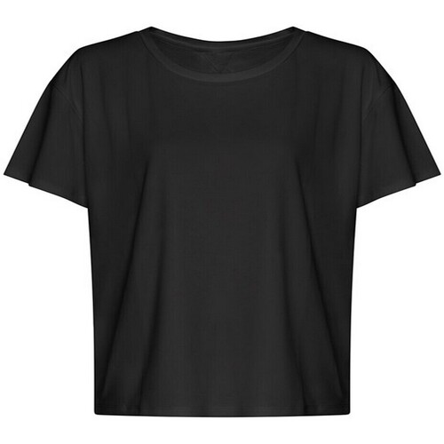 Abbigliamento Donna T-shirts a maniche lunghe Awdis RW8781 Nero