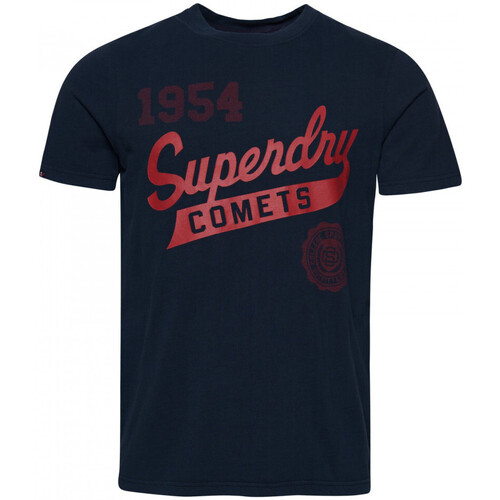 Abbigliamento Uomo T-shirt & Polo Superdry Vintage home run Blu