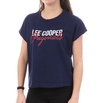 Abbigliamento Donna T-shirt maniche corte Lee Cooper LEE-010696 Blu
