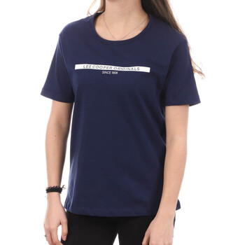 Abbigliamento Donna T-shirt maniche corte Lee Cooper LEE-010688 Blu