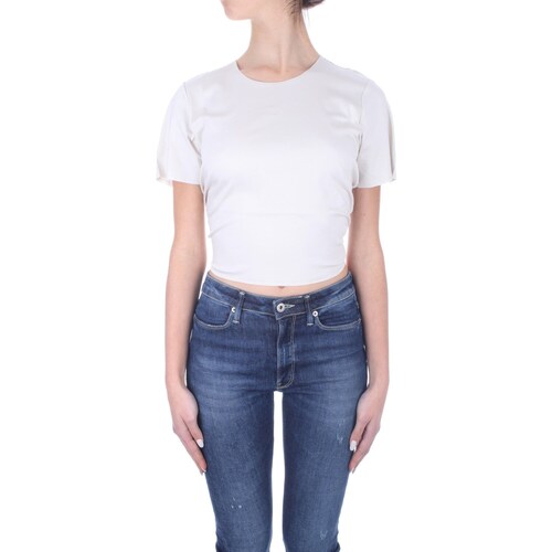Abbigliamento Donna T-shirt maniche corte Calvin Klein Jeans K20K205314 Bianco