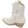 Scarpe Donna Stivaletti Malu Shoes Texano tronchetti donna camperos ecopelle bianco stivaletti con Bianco