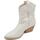 Scarpe Donna Stivaletti Malu Shoes Texano tronchetti donna camperos ecopelle bianco stivaletti con Bianco