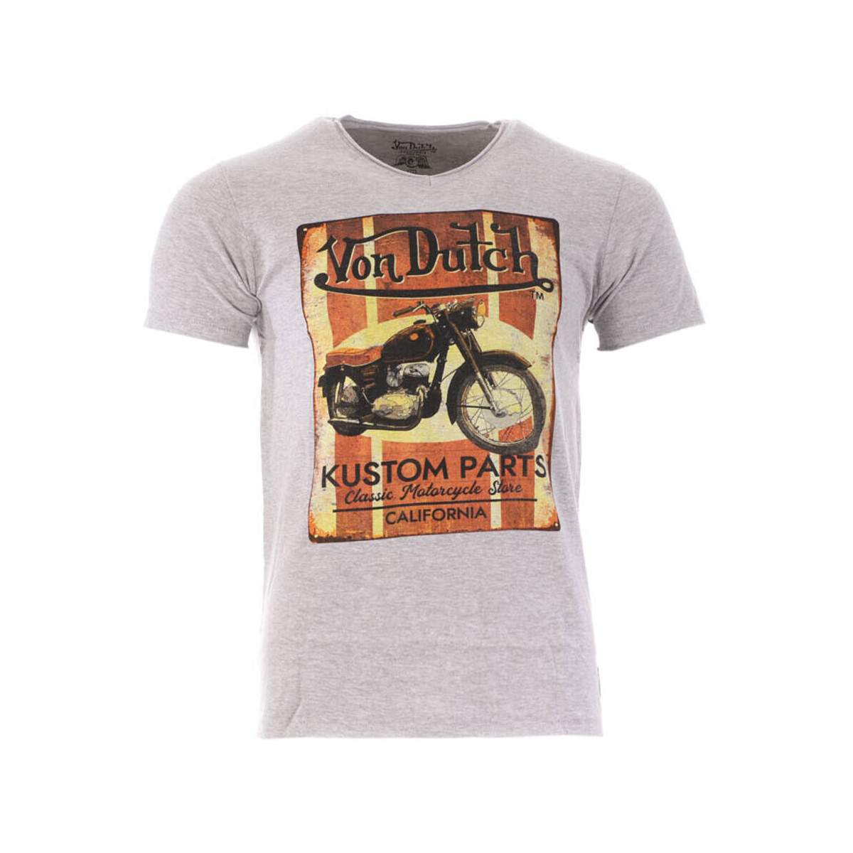 Abbigliamento Uomo T-shirt & Polo Von Dutch VD/TVC/PARTS Grigio