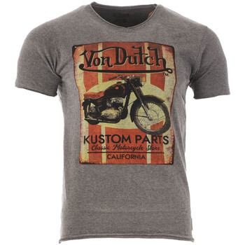 Abbigliamento Uomo T-shirt maniche corte Von Dutch VD/TVC/PARTS Grigio