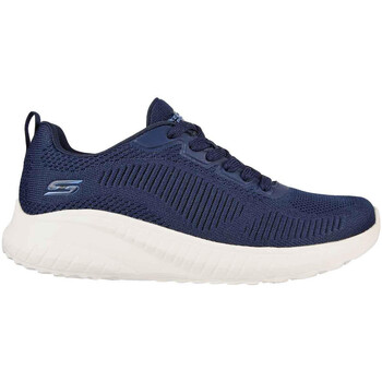 Scarpe Donna Sneakers Skechers 117209 BOBS SPORT SQUAD CHAOS - FACE OFF Blu