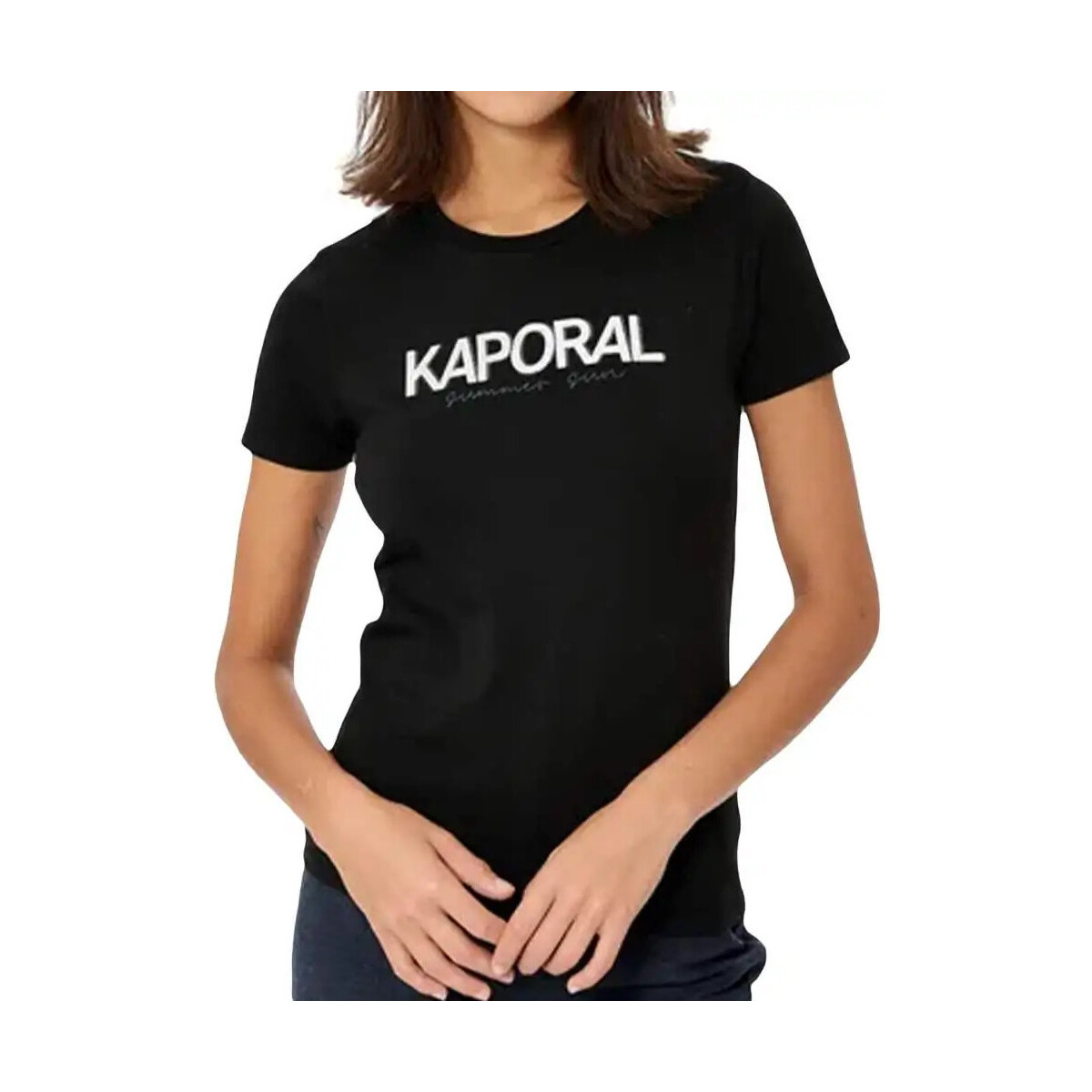 Abbigliamento Donna T-shirt maniche corte Kaporal Jasic Nero