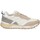 Scarpe Uomo Sneakers Voile Blanche Magg suede nylon sand white grey Bianco