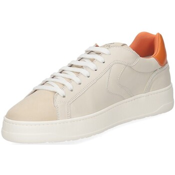 Scarpe Uomo Sneakers Voile Blanche Layton 100 nabuk nappa beige white orange BEIGE