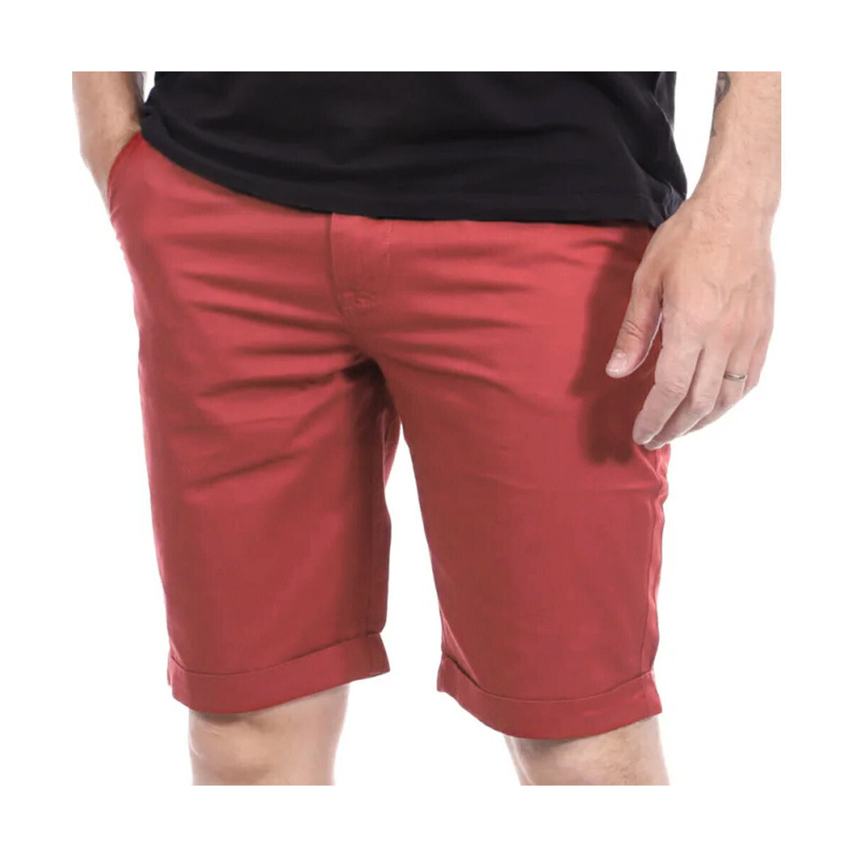 Abbigliamento Uomo Shorts / Bermuda La Maison Blaggio MB-MATT Arancio