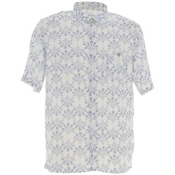 Abbigliamento Uomo Camicie maniche lunghe Serge Blanco Chemise manches courtes Blu