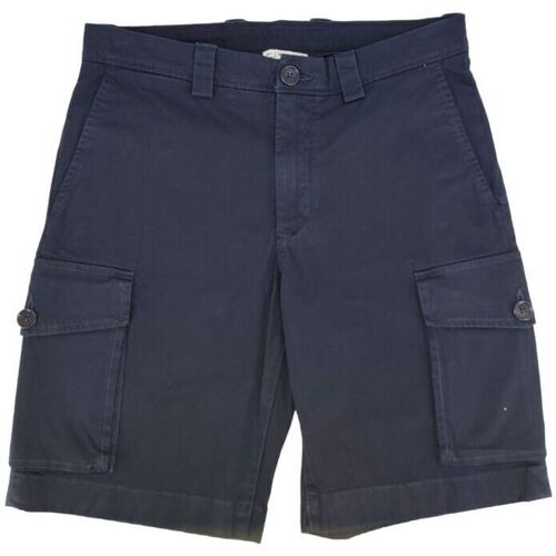 Abbigliamento Uomo Shorts / Bermuda Woolrich Pantaloncini Classic Cargo Uomo Melton Blue Blu